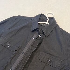 rag & bone Charcoal Button Down Shirt